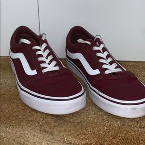 Maroon Old Skool Vans